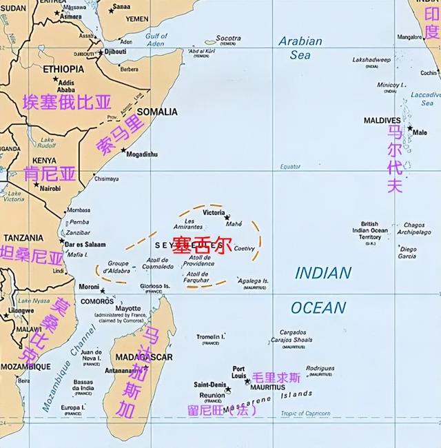 塞舌尔群岛属于哪个国家（塞舌尔群岛属于哪个国家管辖）